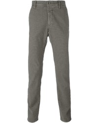 Pantalon chino gris Incotex