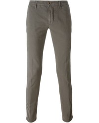 Pantalon chino gris Incotex