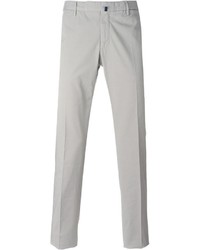 Pantalon chino gris Incotex