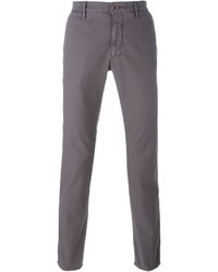 Pantalon chino gris Incotex