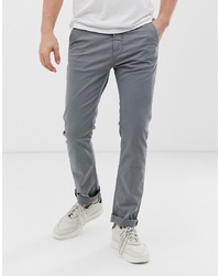 Pantalon chino gris Nudie Jeans