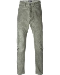 Pantalon chino gris