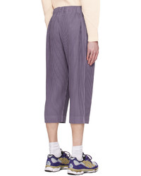 Pantalon chino gris Homme Plissé Issey Miyake