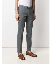 Pantalon chino gris Canali