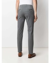 Pantalon chino gris Canali