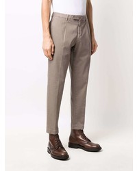 Pantalon chino gris Dell'oglio