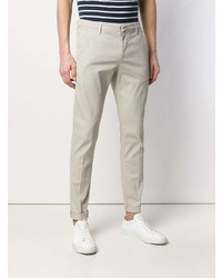 Pantalon chino gris Dondup