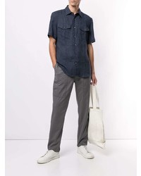 Pantalon chino gris Brunello Cucinelli