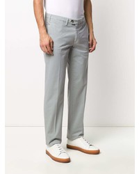 Pantalon chino gris Canali