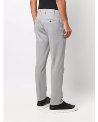 Pantalon chino gris Canali