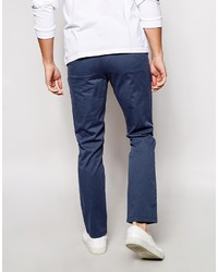 Pantalon chino imprimé bleu marine Tommy Hilfiger