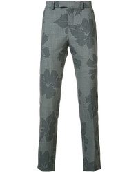 Pantalon chino imprimé gris foncé Oamc