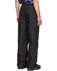 Pantalon chino imprimé noir McQ