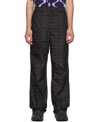 Pantalon chino imprimé noir McQ