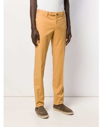 Pantalon chino jaune Incotex