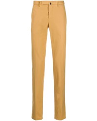 Pantalon chino jaune Incotex
