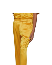 Pantalon chino jaune Sies Marjan