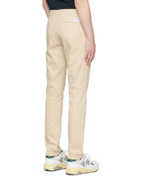 Pantalon chino marron clair Norse Projects