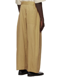 Pantalon chino marron clair SAGE NATION