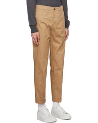 Pantalon chino marron clair Golden Goose