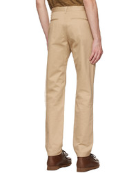 Pantalon chino marron clair A.P.C.