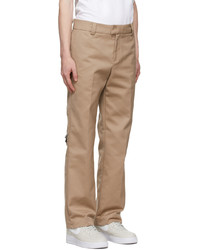 Pantalon chino marron clair Soulland