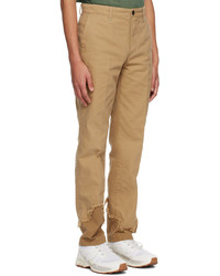 Pantalon chino marron clair Incotex Red x FACETASM