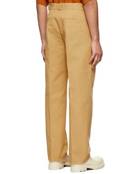 Pantalon chino marron clair Jacquemus