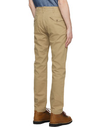 Pantalon chino marron clair RRL