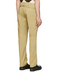 Pantalon chino marron clair VISVIM