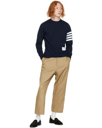 Pantalon chino marron clair Thom Browne