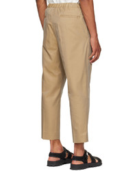 Pantalon chino marron clair John Elliott