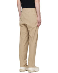 Pantalon chino marron clair Veilance