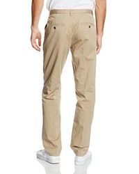 Pantalon chino marron clair Benetton