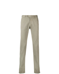 Pantalon chino marron clair Borrelli