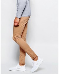 Pantalon chino marron clair Asos