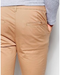 Pantalon chino marron clair Asos