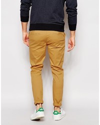 Pantalon chino marron clair Asos