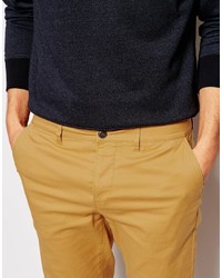 Pantalon chino marron clair Asos