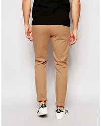 Pantalon chino marron clair Asos