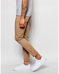 Pantalon chino marron clair Asos