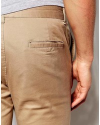 Pantalon chino marron clair Asos