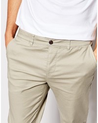 Pantalon chino marron clair Asos