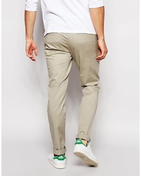 Pantalon chino marron clair Asos