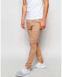 Pantalon chino marron clair Asos