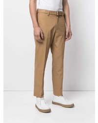 Pantalon chino marron clair Solid Homme