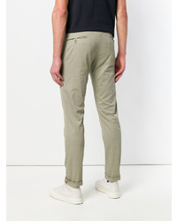 Pantalon chino marron clair Incotex