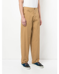 Pantalon chino marron clair Kolor