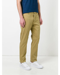 Pantalon chino marron clair YMC