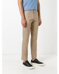 Pantalon chino marron clair Michael Kors Collection